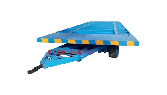 15吨20尺集装箱平板拖车