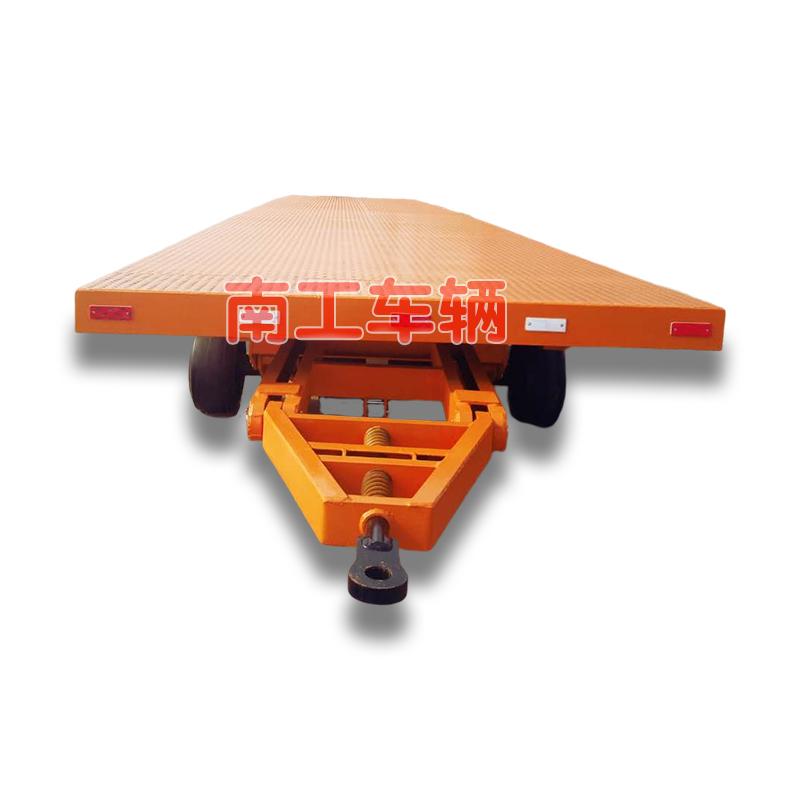 40吨12.5米加长型平板拖车